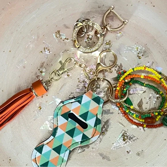 Geometric Bracelet Keychain - Picture 8 of 14